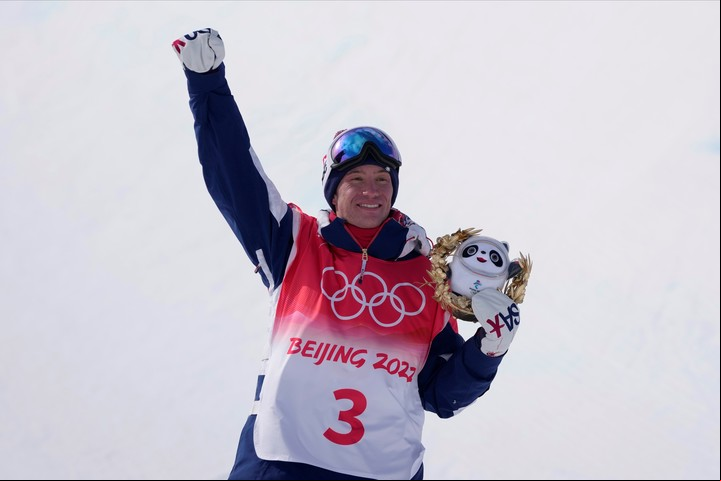 Alex Ferreira tras conseguir la medalla de bronce