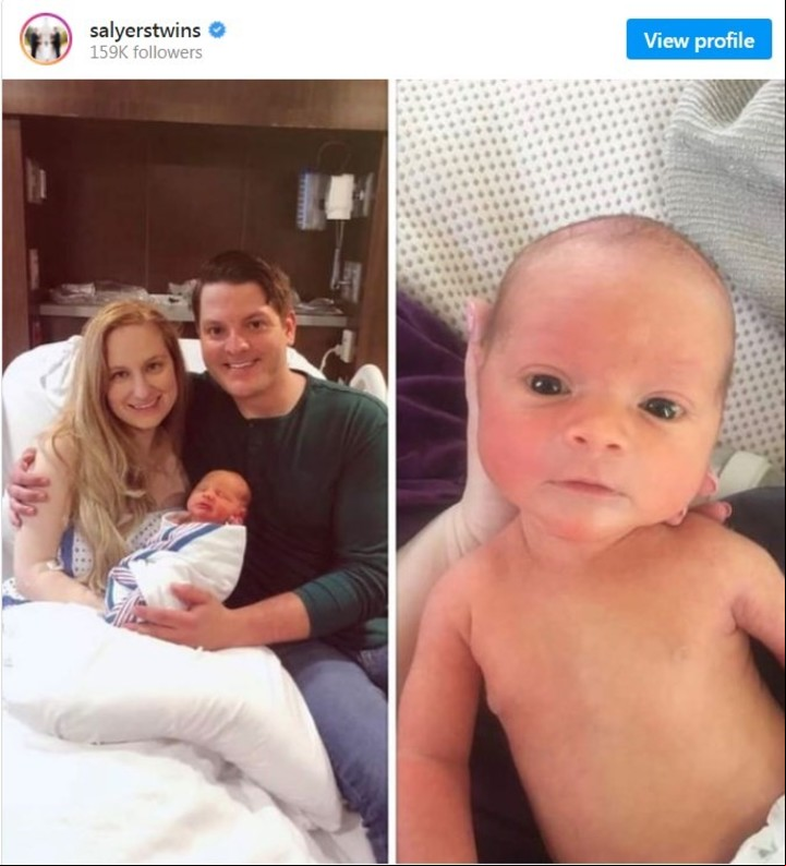 En abril de 2021, Jeremy, compartió que su esposa, Briana, acababa de dar a luz a su primer hijo, Jax Salyers (Instagram).