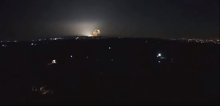 Explosión en Ucrania luego de que Vladimir Putin anunció una operación militar de Rusia en ese país.