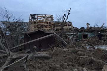 Guerra Rusia-Ucrania: ataque con misiles causó una muerte y destruyó decenas de viviendas