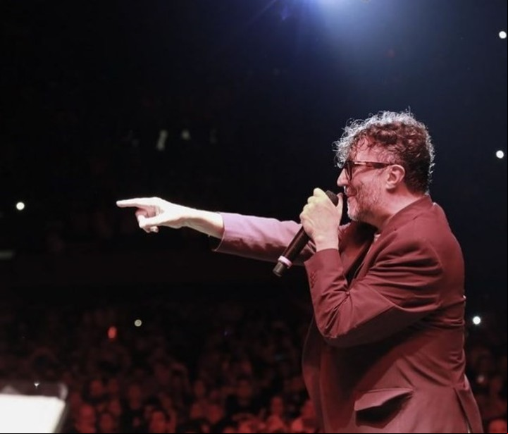 Fito Páez en vivo en Bogotá. Foto: IG