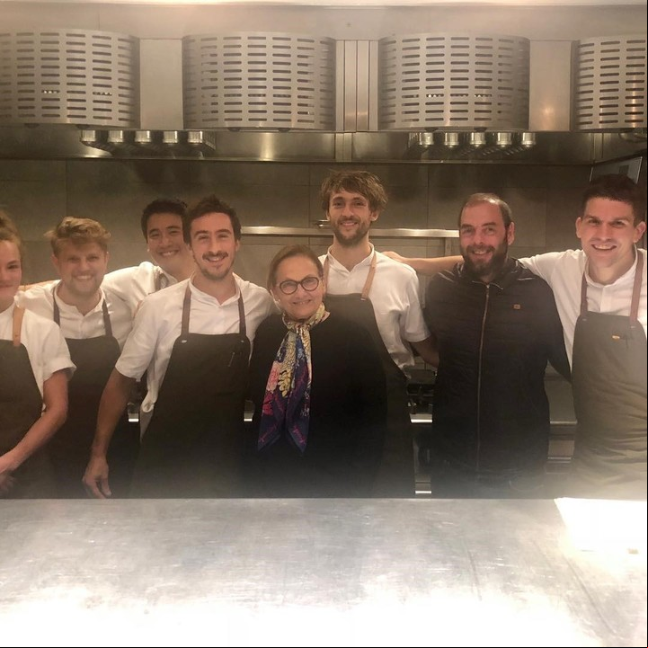 En el restaurante Relae de Copenhague, Dinamarca. Foto IG @dolliirigoyen