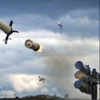 Guerra Rusia-Ucrania: un misil británico de alta tecnología partió en dos a un helicóptero ruso