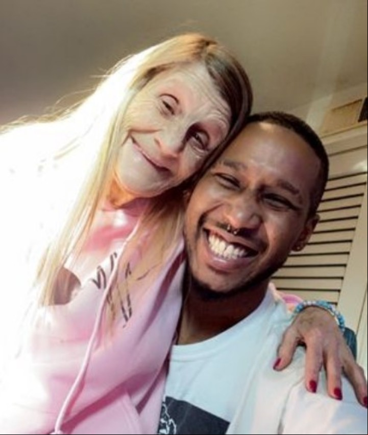 Quran McCain y Cheryl McGregor han luchado contra los prejuicios en contra de su relación , pero nada les importa.