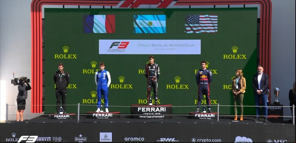 Franco Colapinto, el chico argentino que ganó en una categoría telonera de la Fórmula 1