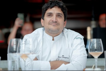 Mauro Colagreco: "Una hamburguesa vegetariana es tan rica como una de carne"
