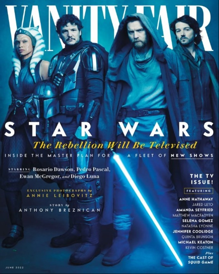 La flamante tapa de Vanity Fair, realizada por Annie Leibovitz.
