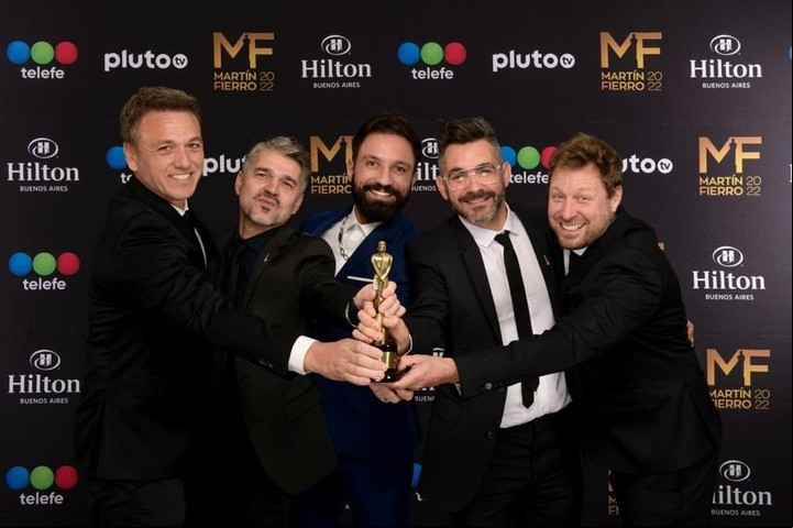 Cocineros Argentinos, cuando ganó su primer Martín Fierro.