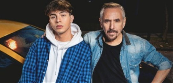 Alejandro Lerner se puso a la moda y grabó con Rusherking, el nuevo novio de la China Suárez