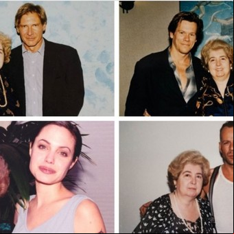 Un misterioso álbum muestra a una desconocida fotografiada con todas las estrellas de Hollywood