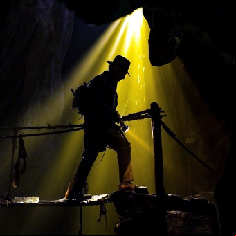 La primera imagen de Harrison Ford como Indiana Jones, en la nueva película