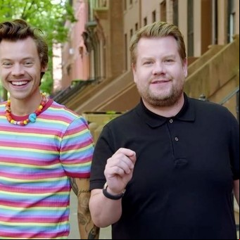 Harry Styles filmó su nuevo video por 300 dólares y con dirección de James Corden