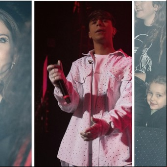 La China Suárez fue a ver a Rusherking con su hija Magnolia