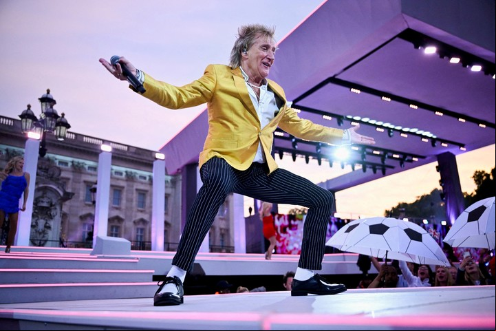 Rod Stewart. El galés rechazó un millón de dólares para ir a Qatar. Alegó "principios morales". Foto Reuter