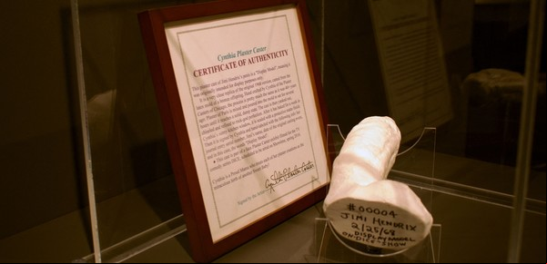Un molde del pene erecto de Jimi Hendrix será exhibido en un museo temático de falos