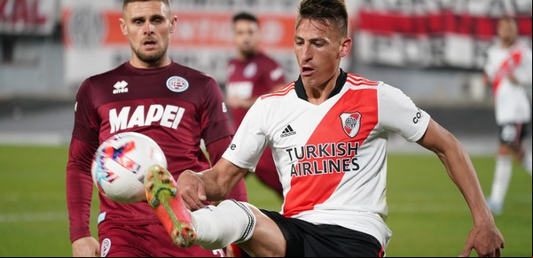 River no brilló pero le ganó bien a Lanús y llega afilado al cruce ante Vélez por Libertadores