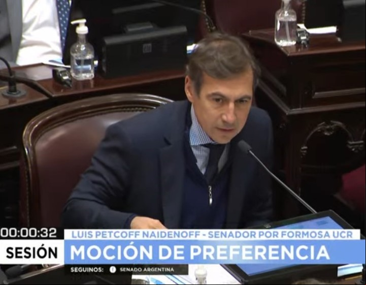 Fuertes críticas del senador radical Luis Naidenoff al presidente Alberto Fernández por su visita a Jujuy.