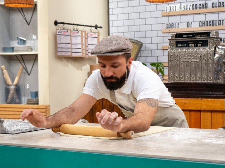 Luciano García es uno de los conductores de Cocineros Argentinos.