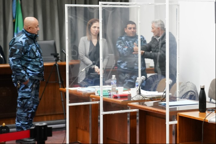 Tribunales de San Isidro, durante el tercer juicio por la muerte de María Marta García Belsunce. Cuarto Intermedio , miércoles 13 de julio.
Foto Juano Tesone