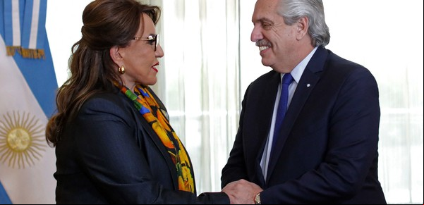 Alberto Fernández se reunió en Colombia con los presidentes de Bolivia y Honduras