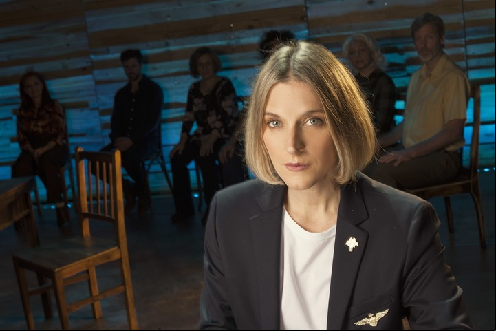 Melania Lenoir, nuevamente nominada a un Hugo, ahora por "Come From Away". Foto Gaby Machado