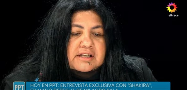 Shakira habló con Jorge Lanata y apuntó contra Milagro Sala: "La plata iba a su casa, ella tenía dos placards con doble fondo donde quedaba"