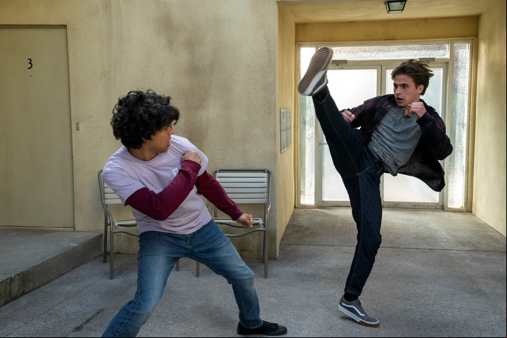 Imágenes de la nueva temporada de "Cobra Kai". Foto Netflix