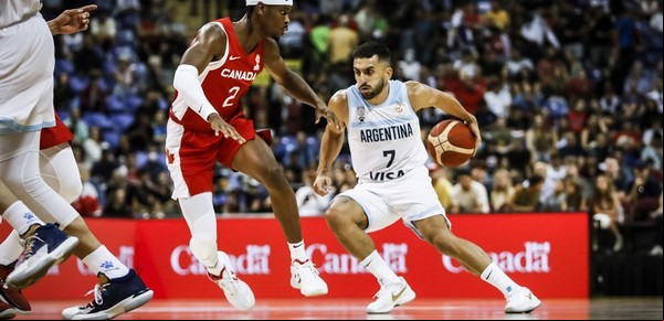La dupla Campazzo-Laprovittola brilló en la derrota de Argentina frente Canadá por las Eliminatorias rumbo al Mundial 2023