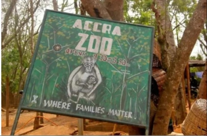 El zoológico de Acra, en Ghana, escenario de una imprudencia que terminó en tragedia.