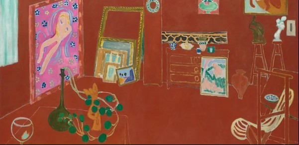 Secretos escondidos en "El Taller rojo" de Matisse