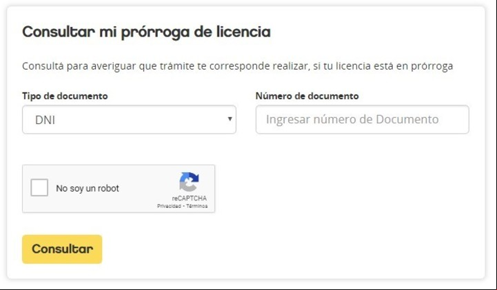 Se hace en la página del GCBA, por número de DNI. Imagen: Captura.