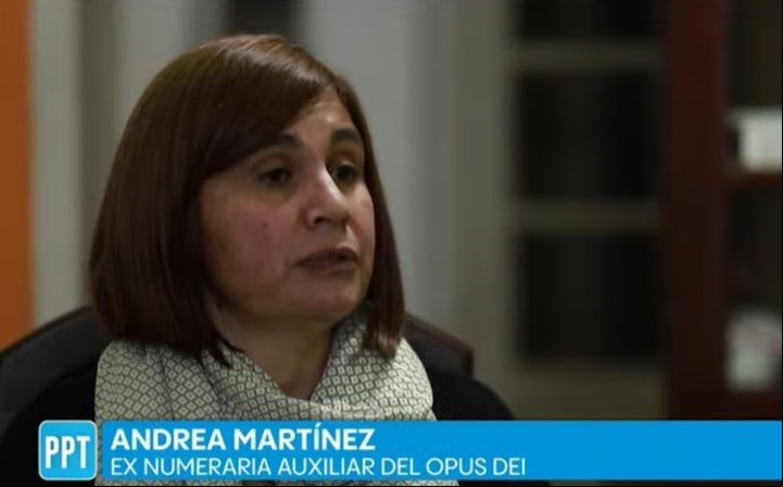 Confesiones sobre el sometimiento esclavo en el Opus Dei. Foto captura PPT.