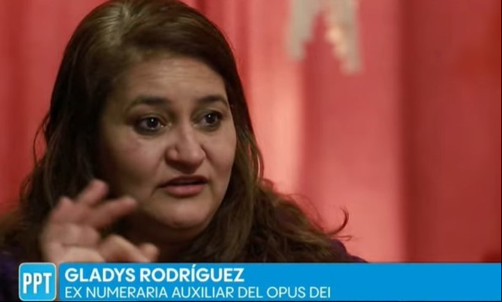 Confesiones sobre el sometimiento esclavo en el Opus Dei. Foto captura PPT.