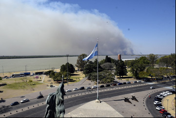 El gobierno de Santa Fe le solicitó a Nación el retorno del Ejército para colaborar ante las quemas en el delta del Paraná