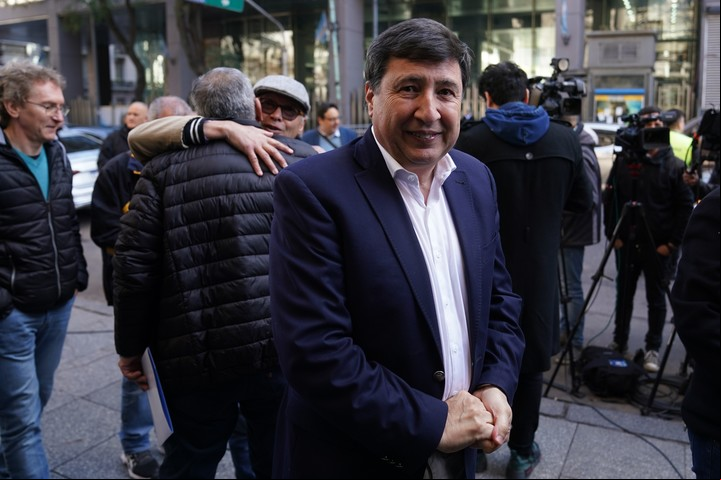 El diputado Daniel Arroyo busca declarar la capital del jamón crudo. Foto Juano Tesone