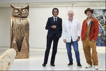Brad Pitt ahora es artista plástico: expone esculturas y cerámicas en Finlandia