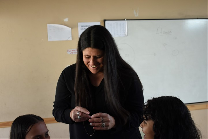 Marcela Carrivale es una de las seis finalistas del Premio Docentes que Inspiran.