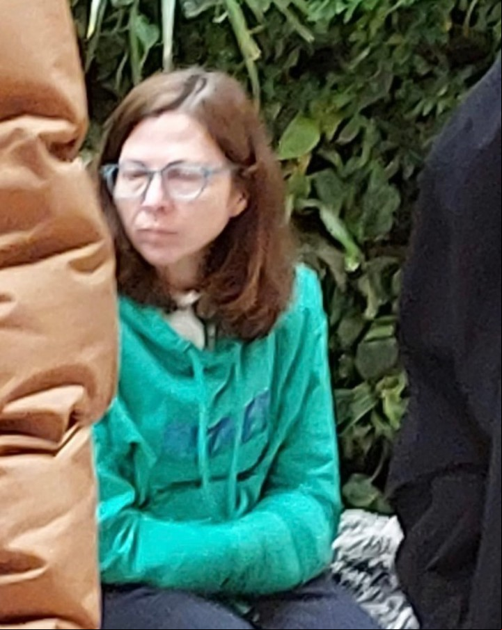 Silvina Batakis en el Apple Store de Nueva York. Foto Twitter de Diana Mondino