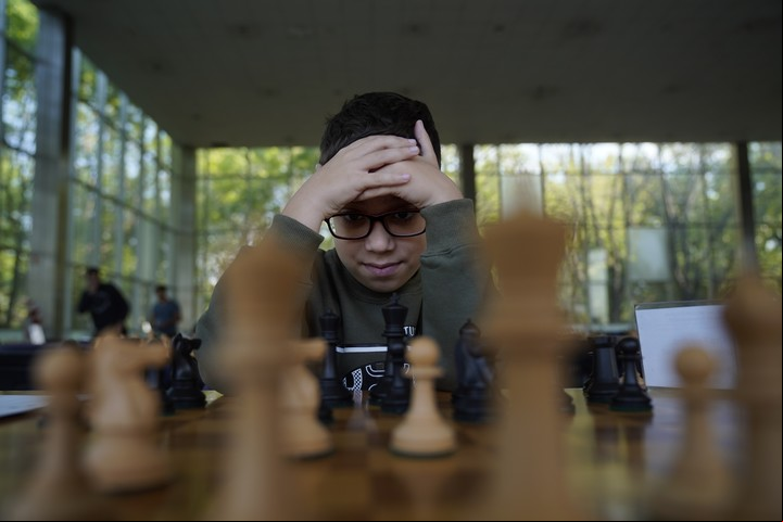 Faustino Oro, el mejor del mundo a los 9 años.
Foto Emmanuel Fernández