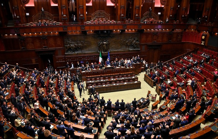 La cámara de Diputado en pleno. Foto: EFE