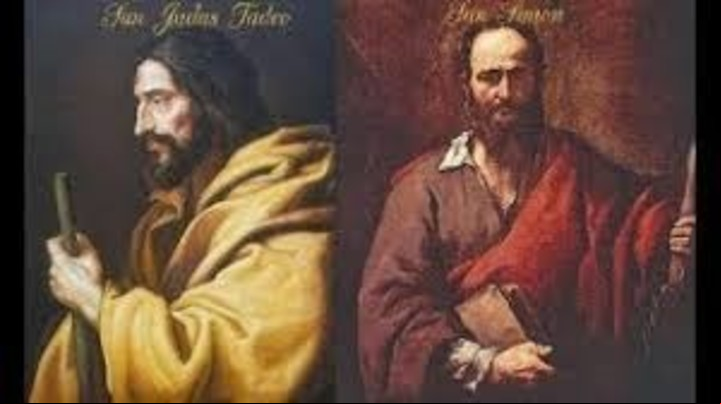 Santoral del 28 de octubre: día de día de San Simón y San Judas Tadeo, Apóstoles de Jesús./ Imagen: Youtube.com