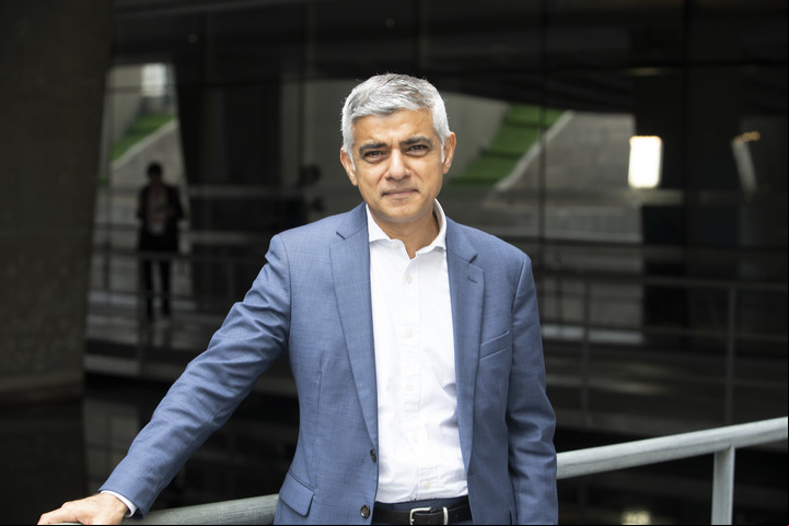 El alcalde de Londres, Sadiq Khan, en el C40 World Mayores Summit. Foto: Rolando Andrade Stracuzzi