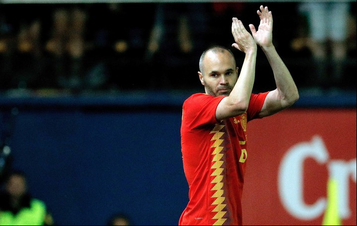 Iniesta marcó el gol de la final de Sudáfrica 2010. EFE/Juan Carlos Cárdenas