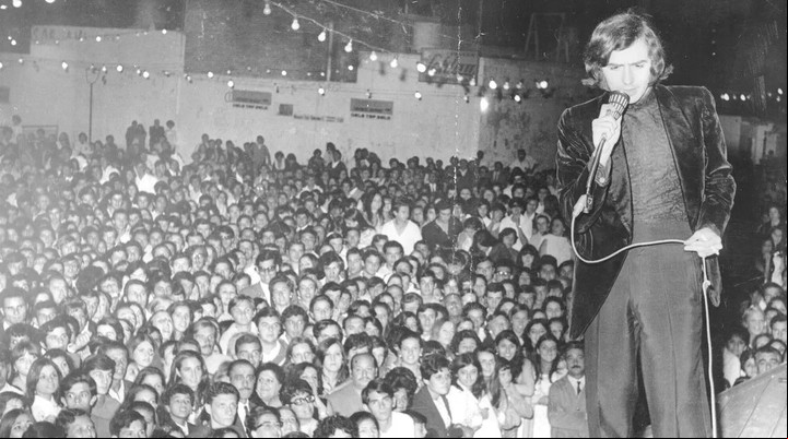 Serrat en Argentina en 1969