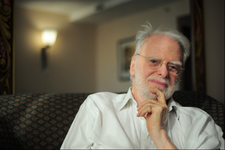 Gerard Pommier ex alumno y paciente de Lacan.
Foto German Garcia Adrasti .