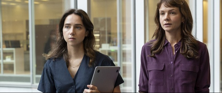 Jodi Kantor y Megan Twohey son interpretadas por Zoe Kazan y Carey Mulligan. Fotos UIP