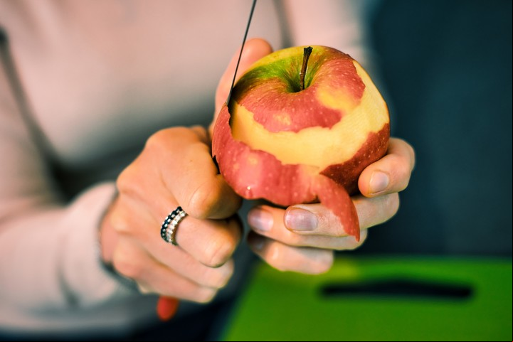 La manzana es una fruta repleta de vitaminas y nutrientes. Foto Shutterstock.