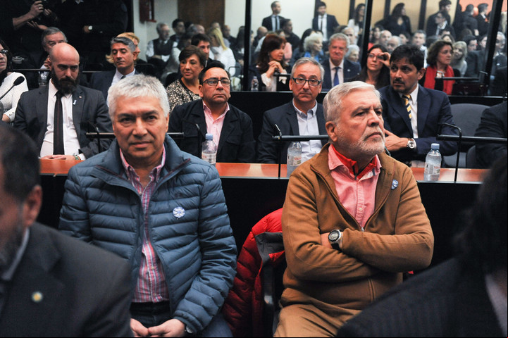 Lázaro Báez y Julio De Vido, entre los imputados en la causa Vialidad. Foto Federico López Claro