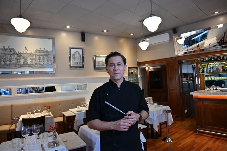 Martín Rebaudino, chef de Roux. Foto: Germán García Adrasti.