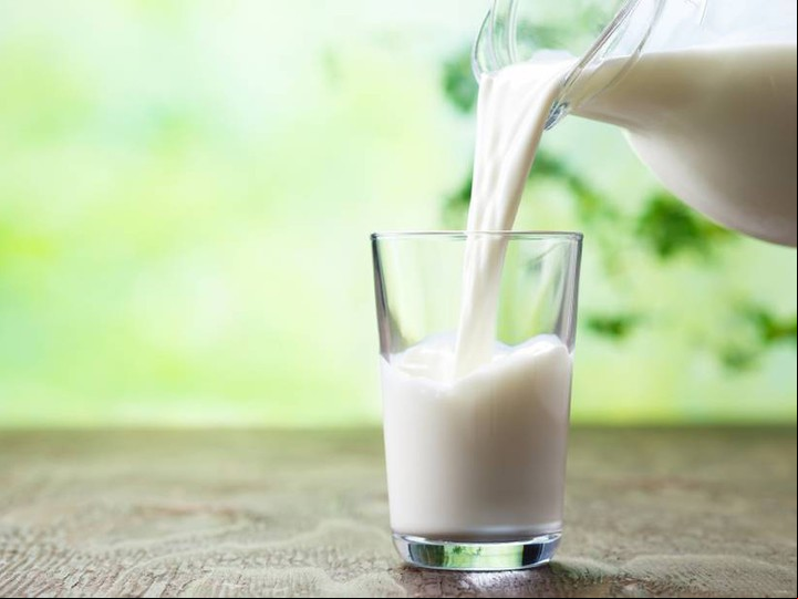 Leche baja en grasa., otra opción recomendada.